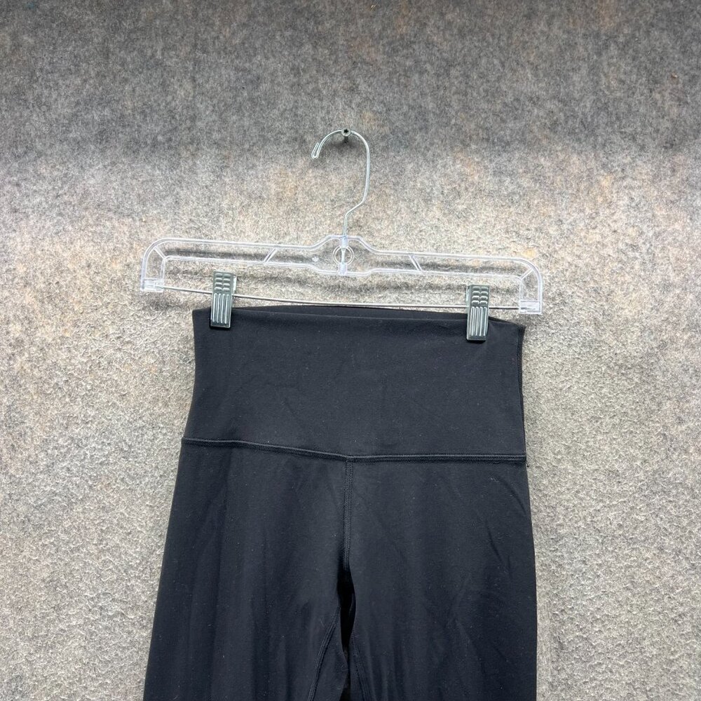 Lululemon Pants Women 4 Black Full Length Nulu Yoga Leggings Align High Rise - Picture 3 of 9